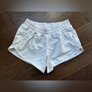 Lululemon white shorts